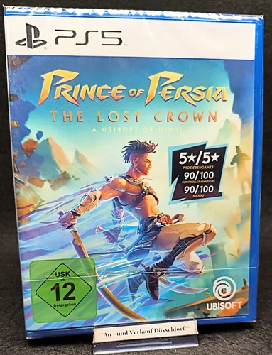 Sony PS5 Prince of Persia: The Lost Crown - NEU in OVP - PC- & Videospiele, actionreiches Abenteuer für die PS5 mit kompletter Edition und USK 16. Erlebe die faszinierende Welt von Prince of Persia!