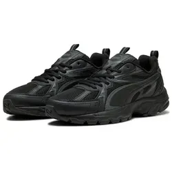 PUMA Milenio Tech Sneakers, Gr. 41, schwarz - Sportliche Sneakers für alle, die futuristisches Design und Komfort suchen. Ideal für aktive Tage in der Stadt oder entspannte Freizeit. Farbe: PUMA Black-Shadow Gray, Obermaterial: Textil.