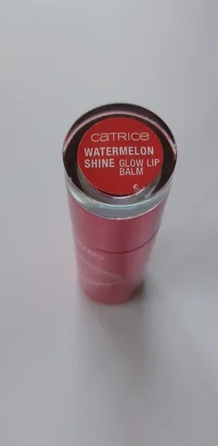 CATRICE WATERMELON SHINE GLOW LIP BALM 010 I Carried A Watermelon🍉💋.