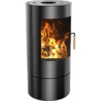 Holzofen Oscar 8,2 kW Sannover - Kaminofen mit 8,2 kW Leistung und 81 % Wirkungsgrad, ideal für effiziente Wärme und stilvolle Gemütlichkeit. Genießen Sie das große Sichtfenster und die hochwertige Schamotte-Auskleidung.
