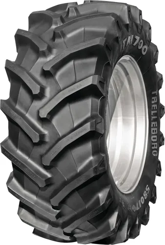 Trelleborg Traktorreifen TM700 520/70 R 30 - Autoreifen mit hoher Zugkraft und Traktion, ideal für Traktoren. Der TM700 bietet hervorragende Selbstreinigung und hohen Fahrkomfort bis 65 km/h.