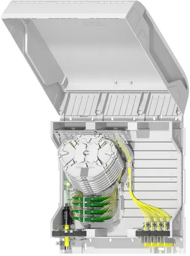 Corning Glasfaser-APL 3xLC-D/APC BAT-MAX (L) - Hochwertige Glasfaser-APL BAT-MAX (L) mit 3x LC/APC-Duplex Kupplungen für eine zuverlässige Netzwerkverbindung. Ideal für professionelle Anwendungen, Schutzklasse IP54.