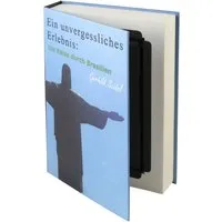 HMF 80905 Buchtresor Geldkassette Papierseiten 23 x 15 x 4 cm Brasilien