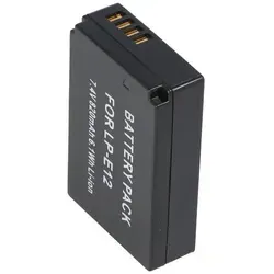 AccuCell Akku passend für CANON LP-E12, EOS M Digital-Kamera