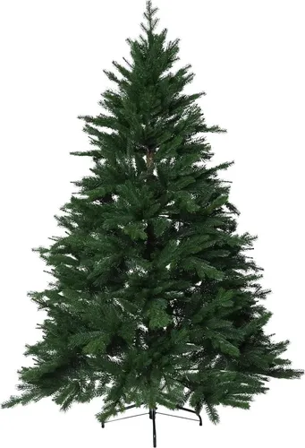aplanta Künstlicher Weihnachtsbaum Gabriel | 210 cm – Täuschend echt und allergikerfreundlich - Künstlicher Weihnachtsbaum Gabriel | 210 cm – Ein eleganter Kunstbaum, der durch seine Detailtreue besticht. Ideal für kreative Dekoration in Wohnräumen und Büros, ohne lästiges Nadeln.