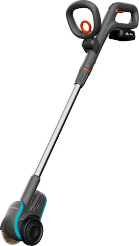 GARDENA EasyWeed 1800/18V P4A Fugenbürste - Akku-Fugenbürste für mühelose Unkrautentfernung ohne Chemikalien, Teil des POWER FOR ALL Systems für über 100 Produkte.