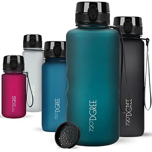 720°DGREE Trinkflasche 2l “uberBottle“ softTouch - Trinkflasche für Fitness und Outdoor, BPA-frei und aus robustem Tritan, mit 2L Volumen und auslaufsicherem Deckel für ein müheloses Trinkerlebnis.