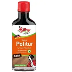 Möbelpflege Poliboy fixneu Politur dunkel 100 ml Pflegt und frischt strapazierte Möbel auf 3310001