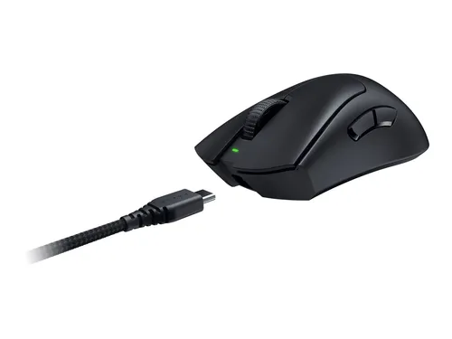 DeathAdder V3 Pro+ - Gaming Maus Schwarz, 8000 Hz Polling Rate und 30000 dpi Sensor für ultimative Präzision