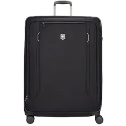 Victorinox Werks Traveler 6.0 Softside Extra-Large Case schwarz 605414 - Koffer für Geschäftsreisende, extra groß mit abriebfestem Nylon, 8 geräuscharmen Rädern und integriertem multifunktionalem Tool – ideal für stilvolle und organisierte Reisen.