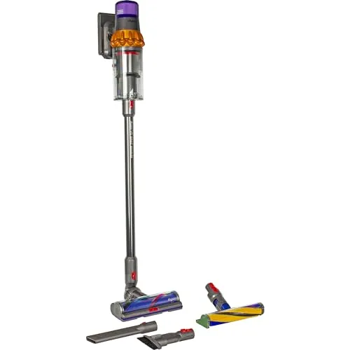 DYSON V15 DETECT ABSOLUTE (2023) - Stielsauger, Akkubetrieb, 660 Watt, leistungsstarke Reinigung mit intelligenten Sensoren