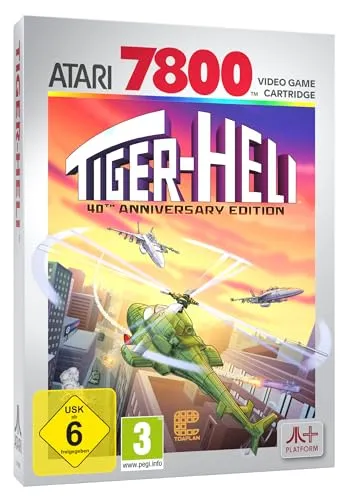 Tiger Heli (Atari 2600+/7800+/7800) Cartridge