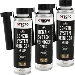 3x TECPO Benzin System Speed Reiniger ESTER, 300 ml