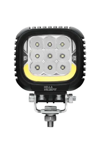 HELLA Valuefit LED-Arbeitsscheinwerfer S3000 - 3000lm für Offroad und Straßenverkehr - Zusatzscheinwerfer mit 3000lm für optimale Ausleuchtung, robustes Aluminiumgehäuse und flexibles Bügelsystem. Ideal für Offroad-Anwendungen und Straßenverkehr, inklusive langlebigem DEUTSCH Stecker.