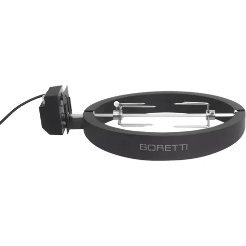 Boretti Ceramica Medium Drehspieß für Grillvergnügen - Robuster Drehspieß für gleichmäßiges Grillen, ideal für saftige Fleischgerichte. Perfekt für alle Grillliebhaber und für den Einsatz im Freien geeignet.