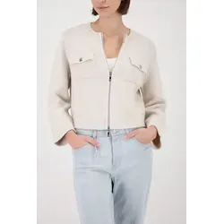 Monari Strickjacke beige S (36) - Stylische Strickjacke in elegantem champagne beige, aus hochwertiger Baumwoll-Mischung. Ideal für lässige Looks und vielseitig kombinierbar. Pflegeleicht und bequem für jeden Tag.