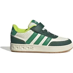 Adidas Kinder Sportschuhe Sneaker BREAKBASE - Stylische Sneaker für Kinder mit strapazierfähigem Synthetik-Obermaterial und Gummiaußensohle. Ideal für Schule und Spiel, einfach mit Klettverschluss zu handhaben – für unbeschwerten Spaß!