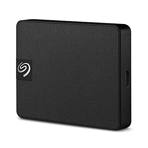 Seagate Expansion SSD 2TB, externe SSD, 2.5", USB C/3.0, PC Mac iPad & iPhone, 1000MB/s, Data Rescue Service (STLH2000400)