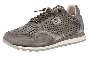 Cetti C-848 V25-26 Herren Sneaker - Used-Tin-Grigio, Größe 45 EU - Stylische Herren Sneaker aus Leder mit flacher Gummisohle, ideal für den Alltag. Bequem und modisch zugleich, perfekt für jeden Schritt.