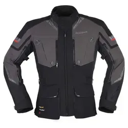 Modeka Motorradjacke Panamericana 2 - Motorradjacke mit Rückenprotektor, wasserdicht und mit herausnehmbarem Innenfutter für optimalen Komfort und Schutz beim Fahren.