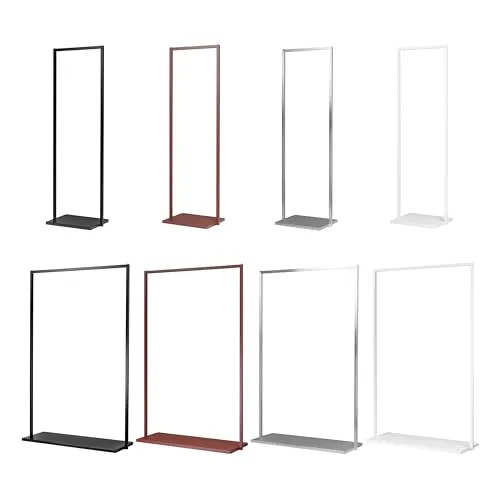 Natural Goods Berlin Kleiderständer BASIS (Weiß, 100 cm) – Elegante Kleiderstange aus Metall - Stilvoller Kleiderständer für Schlafzimmer und Büro, leicht zu montieren und stabil. Ideal für Modepräsentationen oder als mobiler Kleiderschrank. Hochwertige Pulverbeschichtung für Langlebigkeit.
