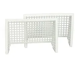 Tipp-Kick - 2 Plastiktore-Set, Ersatz für alle TIPP KICK Spiele, ideal für leidenschaftliche Spieler und Fans