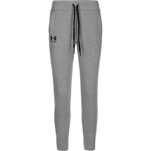 Under Armour Damen Rival Fleece Jogginghose - Sonstige, ultraweiches Fleece mit aufgerauter Innenseite für extrawarmen Tragekomfort und optimalen Sitz dank elastischem Bund.