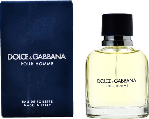 Dolce & Gabbana Pour Homme Edt Spray 75ml - Elegantes Herrenparfüm, das mit zitrusartigen Kopfnoten und einer Basis aus Zedernholz und Tabak begeistert. Ideal für den stilbewussten Mann, der seinen Charakter unterstreichen möchte.