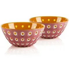 Guzzini Schüssel Le Murrine, Mehrfarbig, Kunststoff, rund, BPA-frei, ISO 9001, DIN EN ISO 14001, Made in Italy, lebensmittelecht, stapelbar, Essen & Trinken, Geschirr, Schalen & Schüsseln, Schüsseln