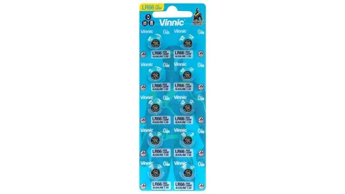 Vinnic G4 Alkaline Batterie 10er Pack - Zuverlässige Mehrzweckbatterien mit langer Lebensdauer, ideal für verschiedene Geräte. Kompakt und leistungsstark für den täglichen Einsatz.