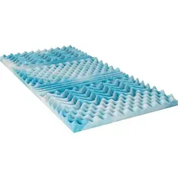 ESSENCE SLEEP Matratzentopper 140x200 cm – Ergonomischer Komfort für erholsamen Schlaf - Matratzenauflagen mit 7-Zonen-Design und 7 cm Höhe bieten optimale Körperunterstützung und Druckentlastung für einen besseren Schlaf. CertiPUR zertifiziert und platzsparend vakuumverpackt.