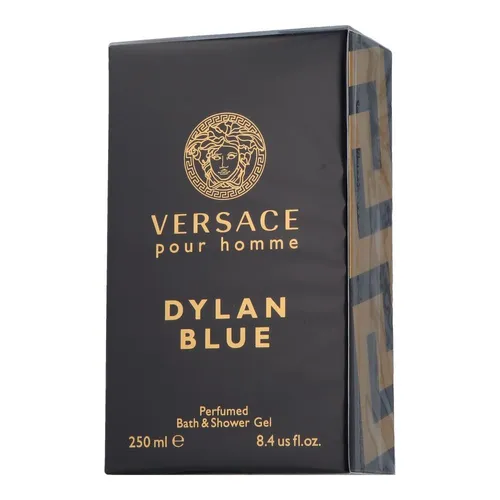 Versace pour Homme Dylan Blue Shower Gel 250 ml - Dusch- & Badeartikel, erfrischendes Duschgel mit aromatischem Duft für ein luxuriöses Duscherlebnis.