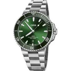 Oris Aquis Date 43,5mm 01 733 7789 4157-07 8 23 04PEB - grün,silber - 43.5mm