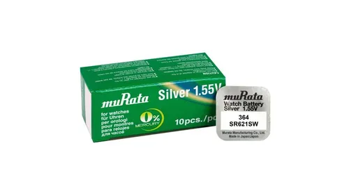 bateria srebrowa mini Murata 364 / SR621SW / SR60 Murata 4582503190311