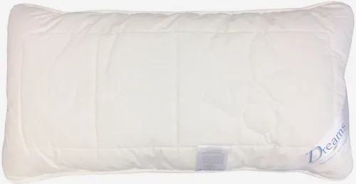 Dreams Naturfaserkissen Classic Seide - Luxuriöses Seidenkissen - Kissen aus 100% Seide mit Baumwollbezug für ein angenehmes Schlafklima. Ideal für warme Nächte, sorgt für Feuchtigkeitsregulierung und hohen Komfort. Erhältlich in verschiedenen Größen.