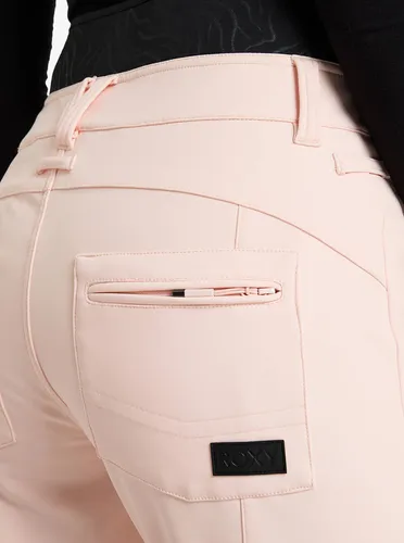 Roxy Women's Rising HIGH PT Pants, PINK Salt, XS - Damen-Hosen mit Skinny Fit und 15K ROXY DryFlight Technologie für dauerhafte Wasserabweisung, um Sie trocken und stylisch zu halten.