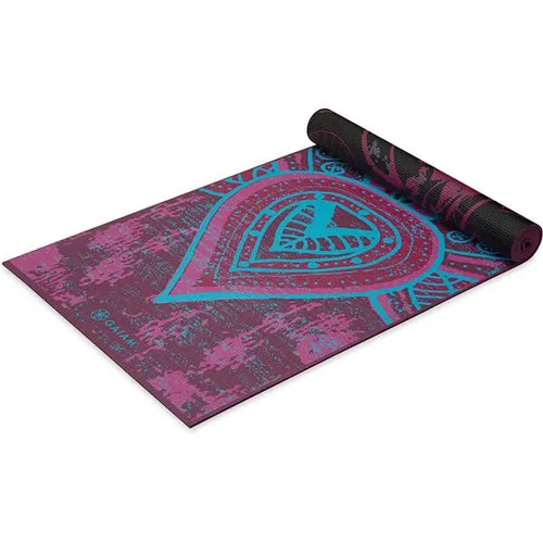 GAIAM YOGAMATTE BE FREE 6MM PREMIUM REVERSIBLE