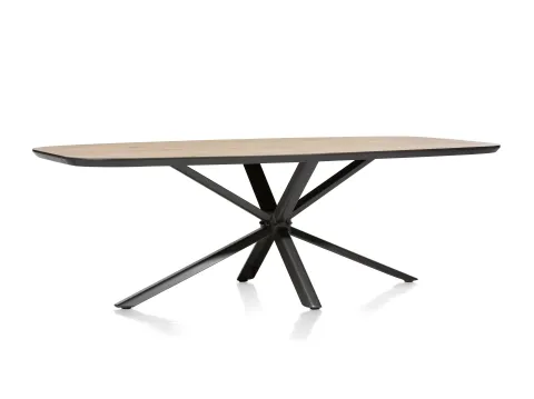 Habufa Möbel Habufa Hadios Esstisch 180x100cm Eiche furniert und lackiert 8719185951299