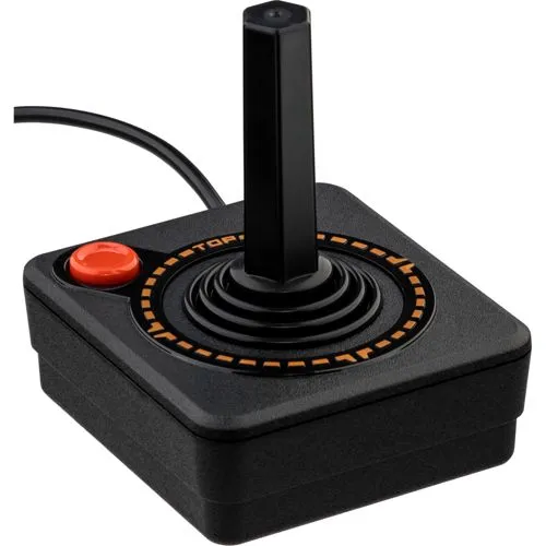 ATARI CX40+ Joystick für Atari 2600+ - Erlebe nostalgisches Gaming mit dem ATARI CX40+ Joystick. Robuste Bauweise und präzise Steuerung für unvergessliche Spielmomente.