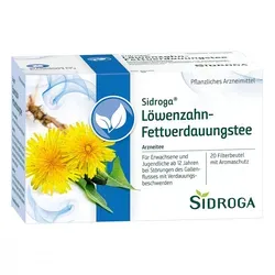 SIDROGA Löwenzahn Tee - Aromatischer Löwenzahn Tee, ideal für entspannte Momente. Genießen Sie die natürliche Note in Ihrer Teepause.