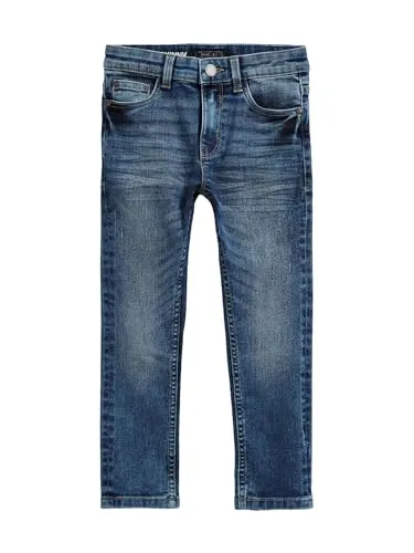 Next Skinny-fit-Jeans für Jungen in Blau (Größe 110) - Bequeme und stylische Skinny-Fit-Jeans aus 82 % Baumwolle und recyceltem Polyester, ideal für den Alltag. Perfekte Passform für Kinder im Alter von 5 Jahren.