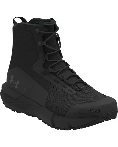 Under Armour Charged Valsetz Wanderstiefel Schwarz EU 38 - Wanderschuhe mit atmungsaktivem Obermaterial und Charged Cushioning®-Technologie für maximalen Komfort und Flexibilität auf jedem Terrain.