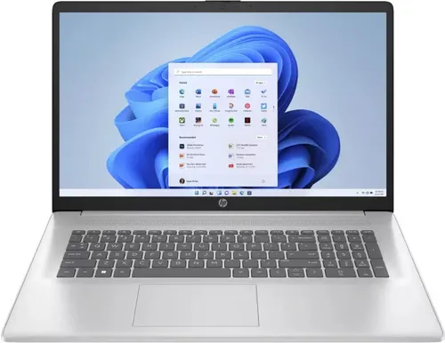 HP Notebook 17,3" Intel Core i5 - Laptops mit 17,3 Zoll Bildschirm, 16GB RAM und 1TB SSD für schnelle Leistung und effizientes Arbeiten mit Windows 11 Pro und Office 2021.
