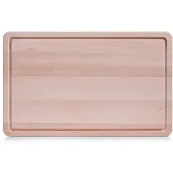 Schneidebrett 45 x 28 cm Holz Braun