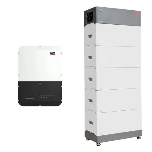 BYD Sunny Boy Storage 5.0 5kW Wechselrichter mit 13,8kWh Batteriespeicher-Set