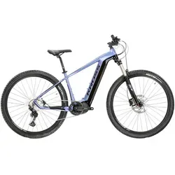 Kross E-Bike Mountainbike E-MTB Level Boost 2.0 500 29 Zoll blau, 11 Gang Shimano DEORE M5100 Schaltwerk, Kettenschaltung, Mittelmotor, 500 Wh, Pedelec, Elektrofahrrad für Damen und Herren blau 56 cm