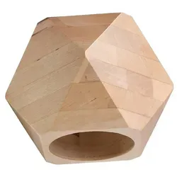Kinkiet WOODY naturalne drewno - Wandlampe aus natürlichem Holz, ideal für moderne Innenräume. Minimalistisches Design bringt gemütliche Atmosphäre in jedes Zimmer.