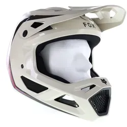 Fox Rampage Fullface Helm Beige L - Leichter Fullface Helm mit innovativer Schalenkonstruktion und 360-Grad-Belüftung für optimalen Tragekomfort. Ausgestattet mit Mips-Technologie zur Reduzierung von Rotationskräften bei Stößen.