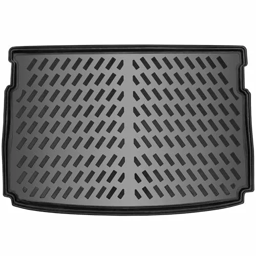 ELMASLINE 3D Kofferraumwanne für VW Golf 8 Schrägheck (2020-2025) - Kofferraummatten für VW Golf 8, passgenau und mit hohem Rand für optimalen Schutz vor Wasser und Schmutz. Umweltfreundlich und pflegeleicht.