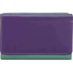 Mywalit Medium Tri-fold Geldbörse aus Leder 14 cm – Lila - Elegante mittelgroße Tri-fold Geldbörse aus hochwertigem Leder, bietet genügend Platz für Karten und Bargeld. Ideal für stilbewusste Nutzer.